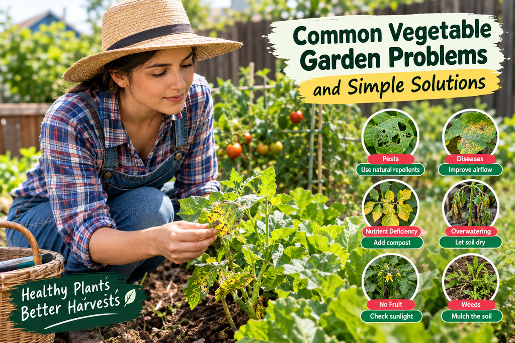 Common Vegetable Garden Problems and Simple Solutions