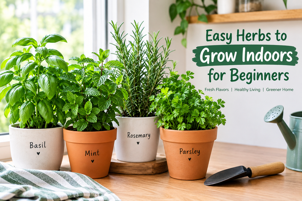 Easy Herbs to Grow Indoors for Beginners