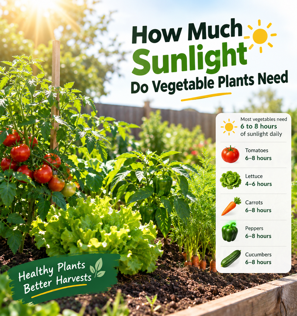 How Much Sunlight Do Vegetable Plants Need