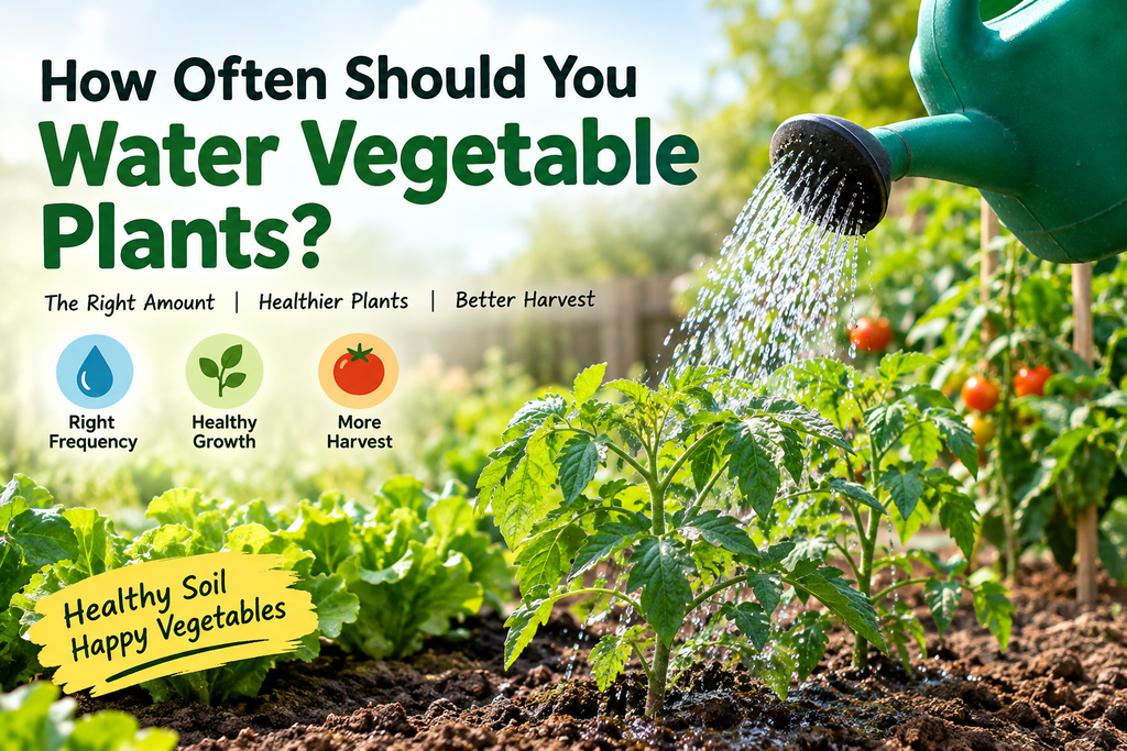 How Often Should You Water Vegetable Plants