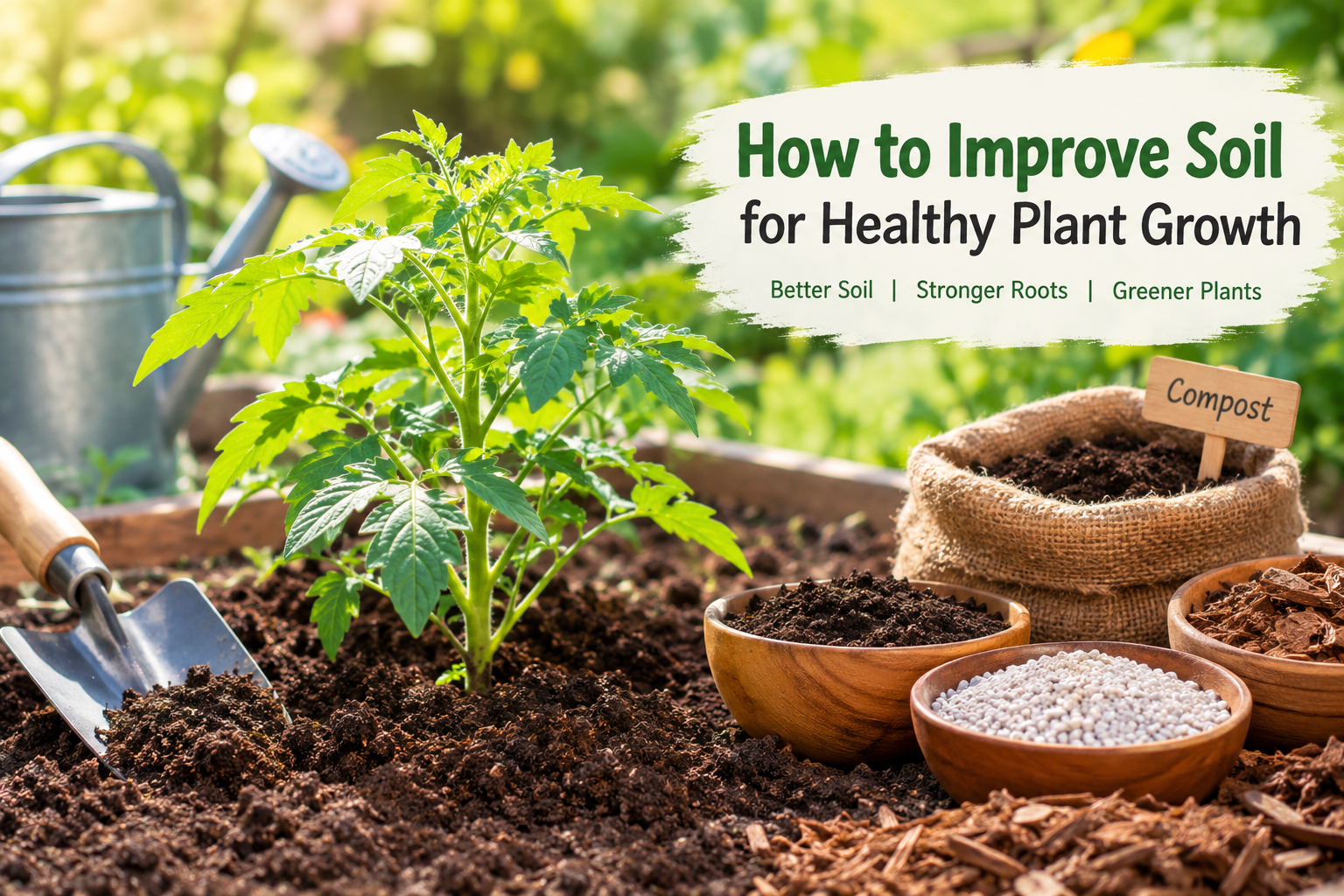 How to Improve Soil for Healthy Plant Growth