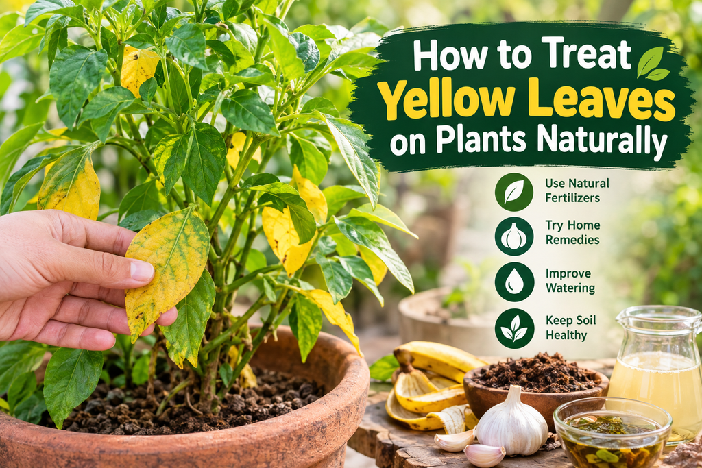 How to Treat Yellow Leaves on Plants Naturally